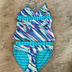 Athleta girl swim sz 7